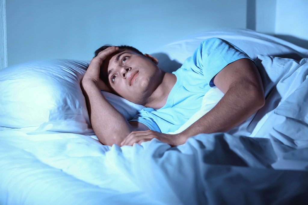 Man thinking about the long-term effects of Ambien